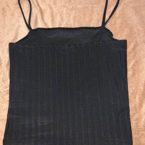 Black Mini Tank Top-Goes with Floral Cape- Bundle for Discount! - Picture 2 of 5